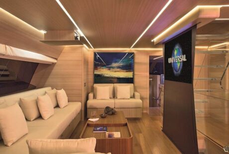 Ohana Sailing Yacht Media Lounge